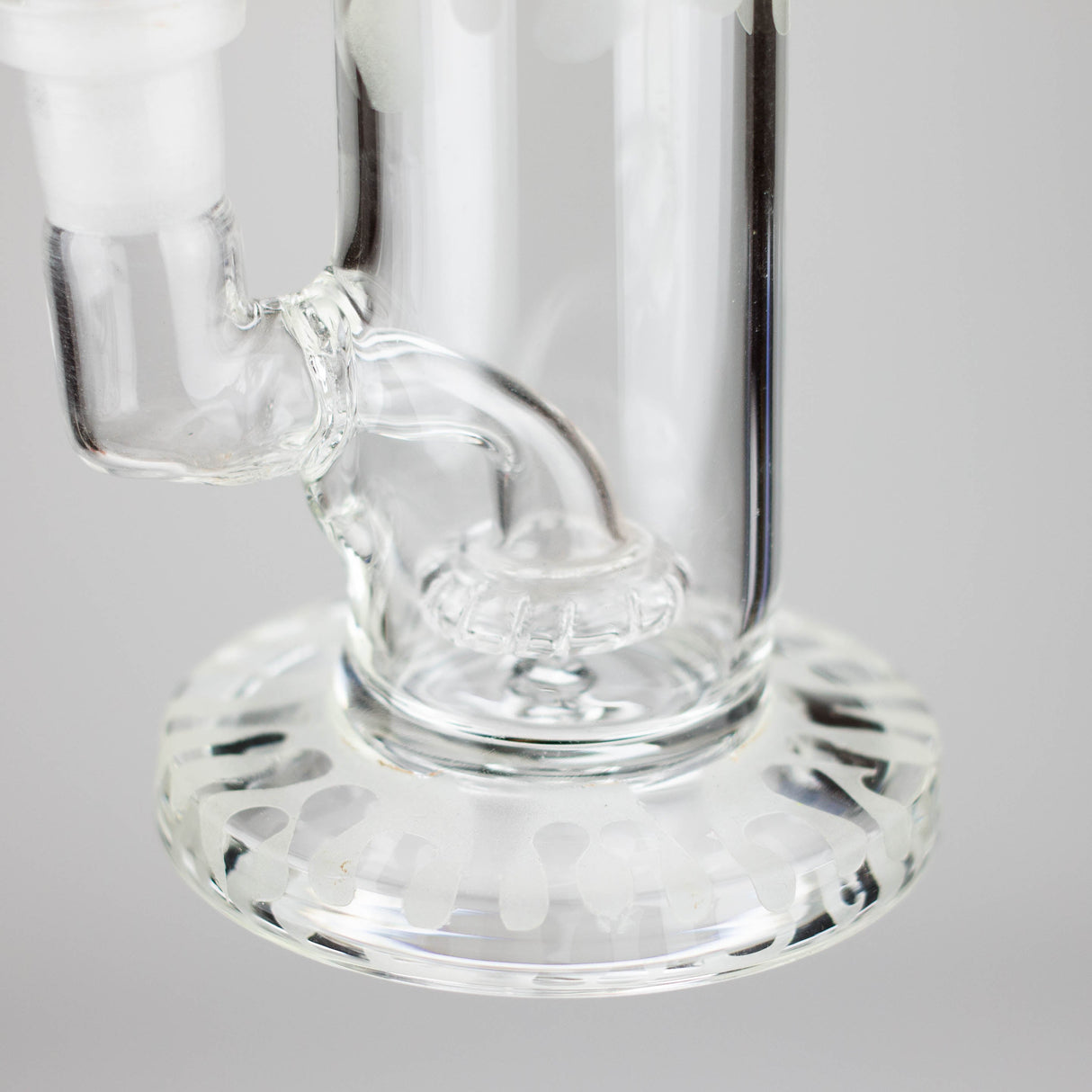 8" Glow in Dark Lamp glass water bong Glass Bong Bongzie Smokes