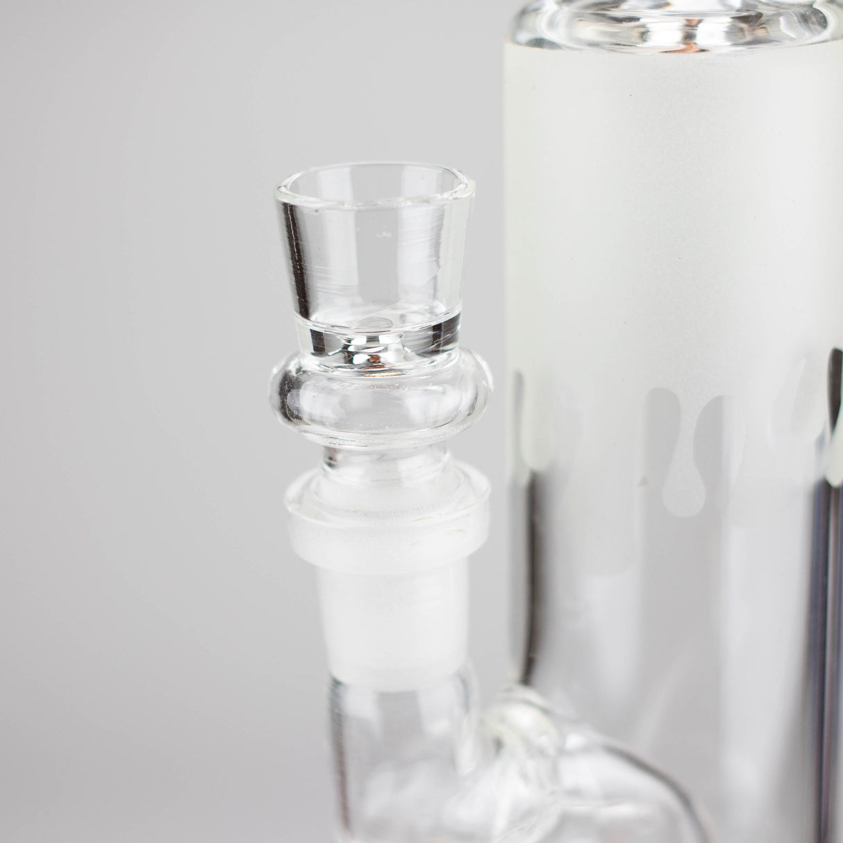 8" Glow in Dark Lamp glass water bong Glass Bong Bongzie Smokes