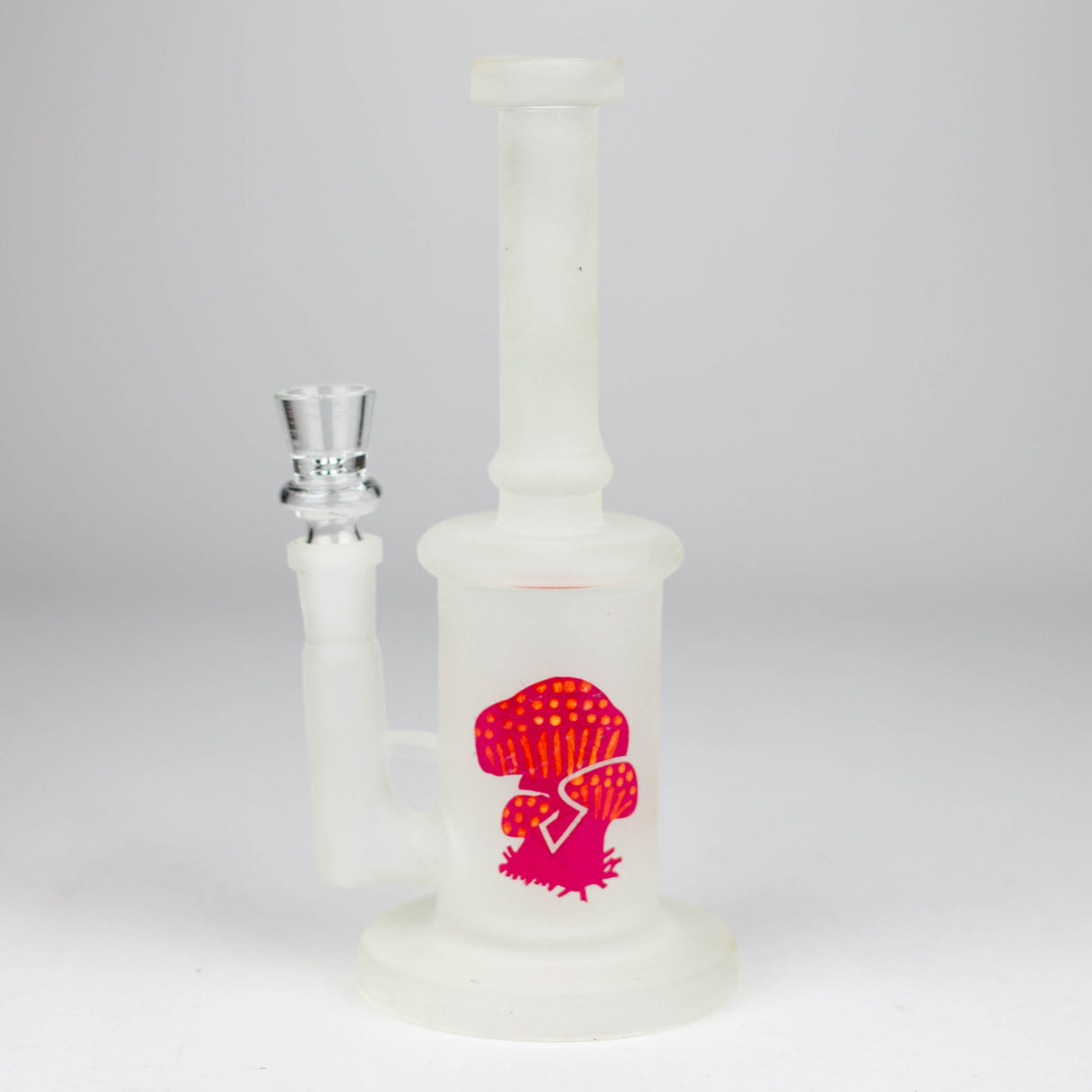 8' Glow in Dark Mushroom Glass bong Glass Bong Bongzie Smokes