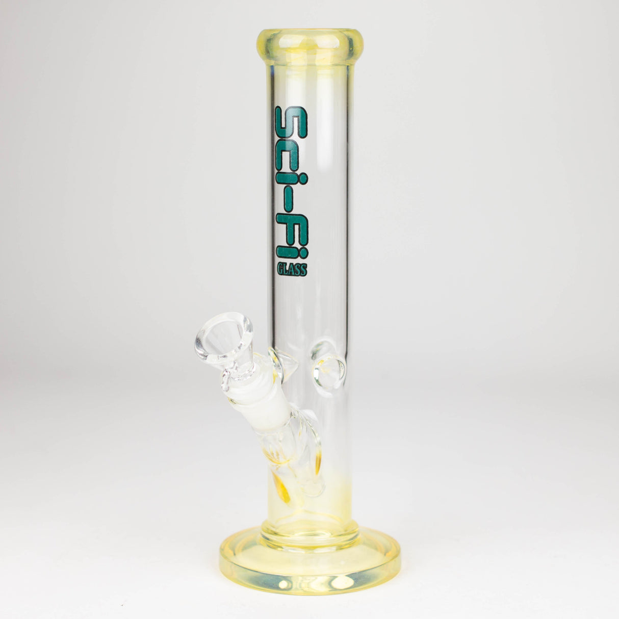 10“ 4mm Straight Glass Bong Glass Bong Super Supplys Inc
