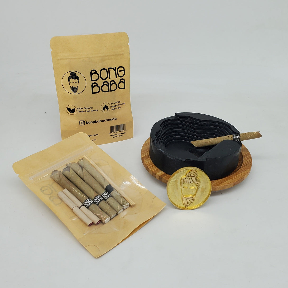 Bong Baba | Tendu Leaf Cone Display Of 20 Pre-rolled Cone (Display Pack) Bong Baba