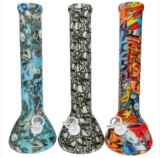 Hit | silicone 12inch Water Pipe Resin · Silicone · Plastic Bong NIBO Distribution
