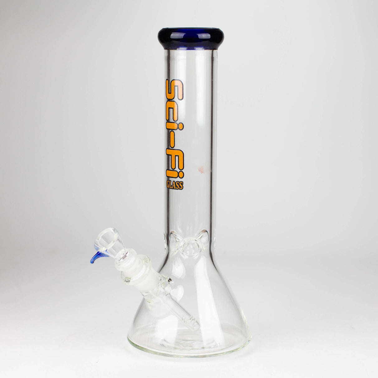 12" 7mm Beaker Glass Bong Glass Bong Super Supplys Inc Blue