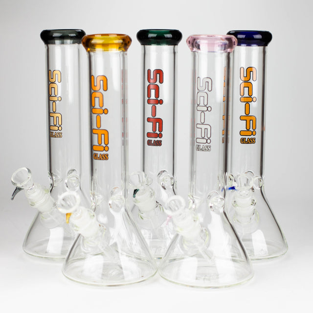 12" 7mm Beaker Glass Bong Glass Bong Super Supplys Inc