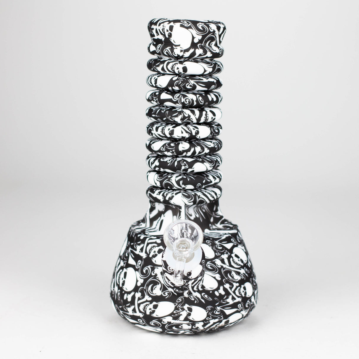 Z9"-15" extendable silicone water bong Resin · Silicone · Plastic Bong 777 Smoke