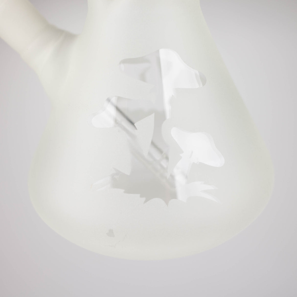 12" GLOW IN DARK BEAKER BONG WITH ICE CATCHER Glass Bong Bongzie Smokes