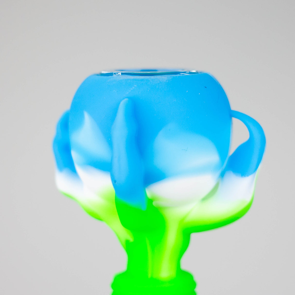 2-in-1 Silicone Claw bowl with multi-hole glass bowl-Color Assorted Bowl · Banger · Oil Burner YHS Smoke