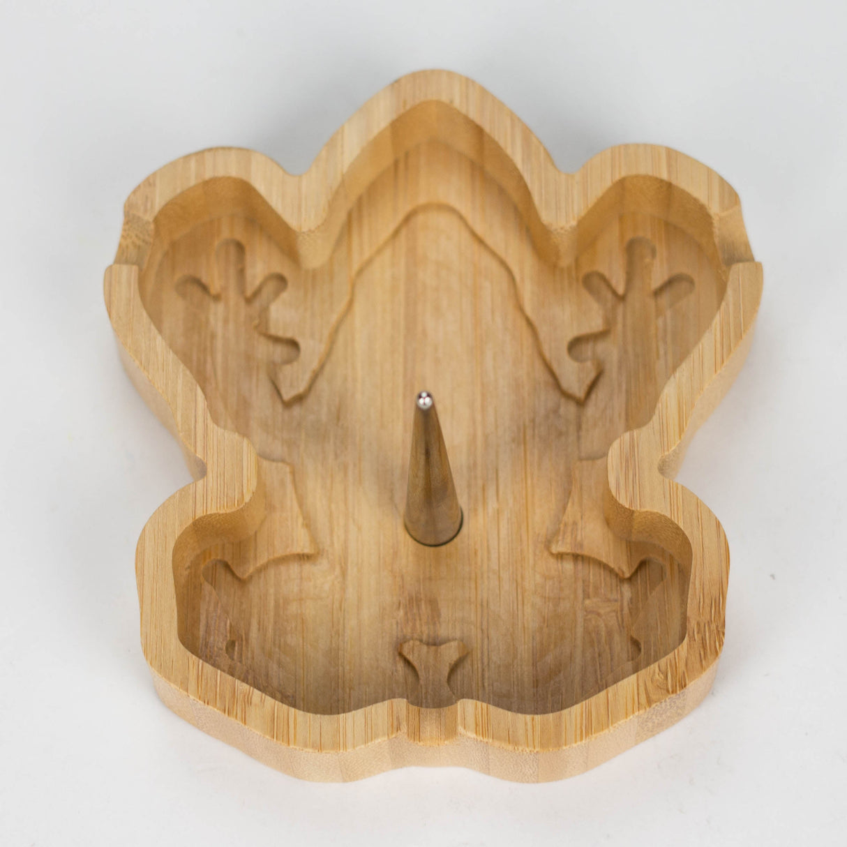 Wooden Ashtray with Bowl Cleaner Wooden Ashtray YHS Smoke Frog (4.25"x4")