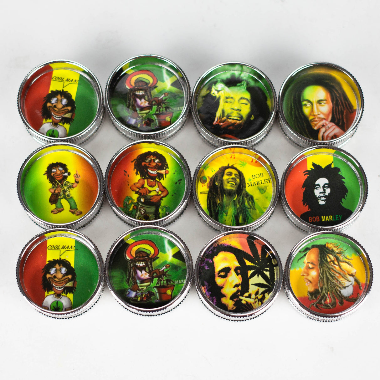 MINI Grinder 2parts. 30mm Box of 24 Display Pack NIBO Distribution