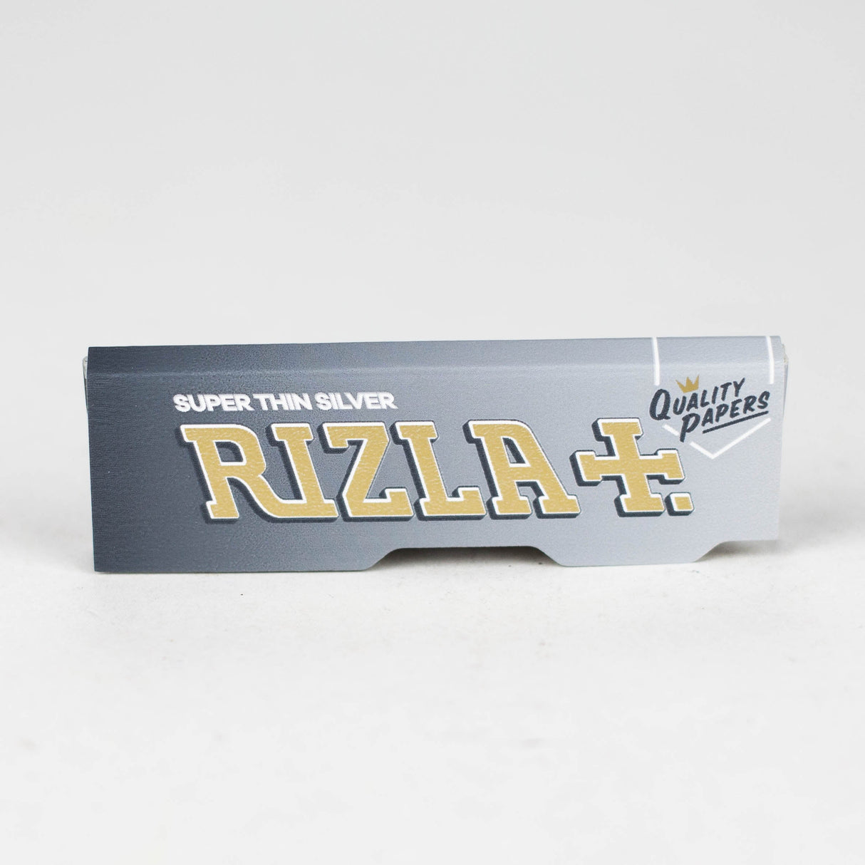 Rizla | Super Thin Silver single wide Box of 100 Single Wide Size NIBO Distribution
