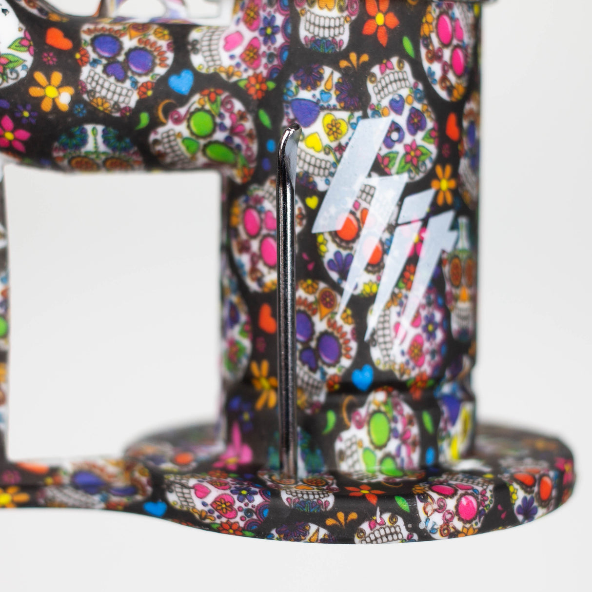 6" Silicone Dabber Rig with titanium nail Resin · Silicone Rig NIBO Distribution