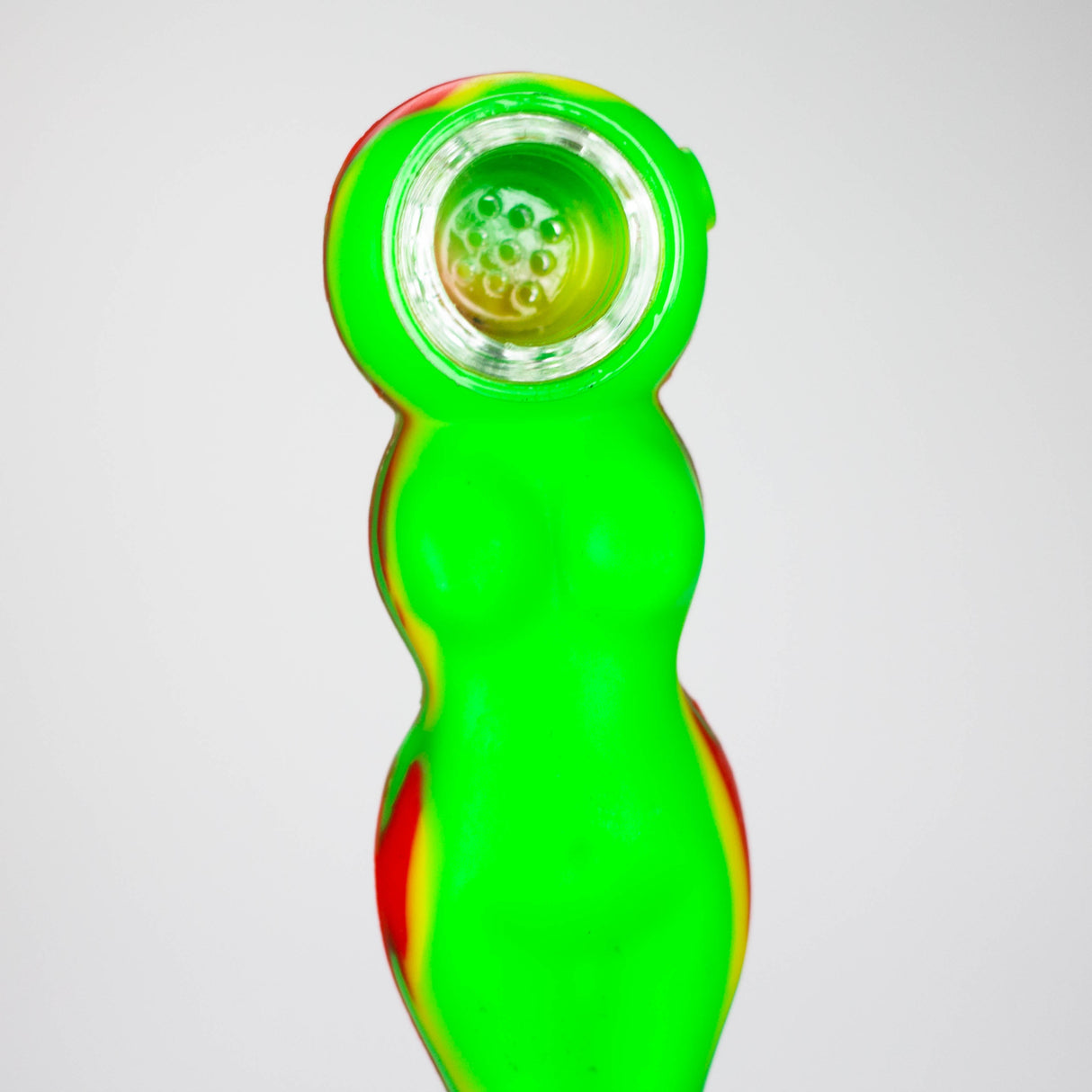 4" Silicone pipe body shape Jar of 20 Silicone Pipe NIBO Distribution