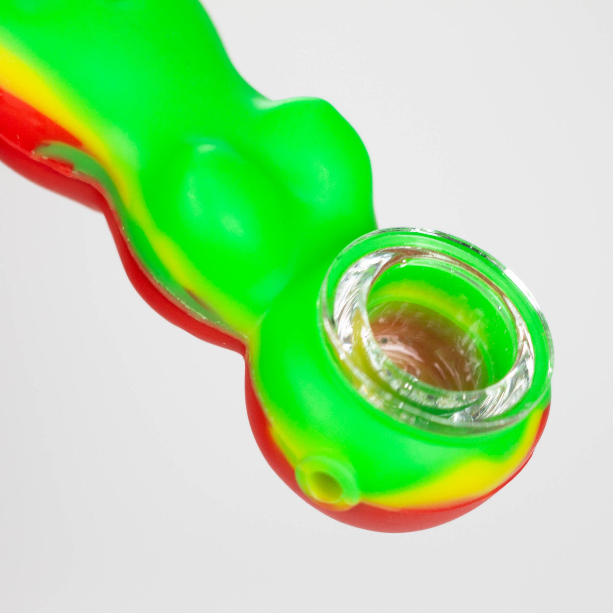 4" Silicone pipe body shape Jar of 20 Silicone Pipe NIBO Distribution