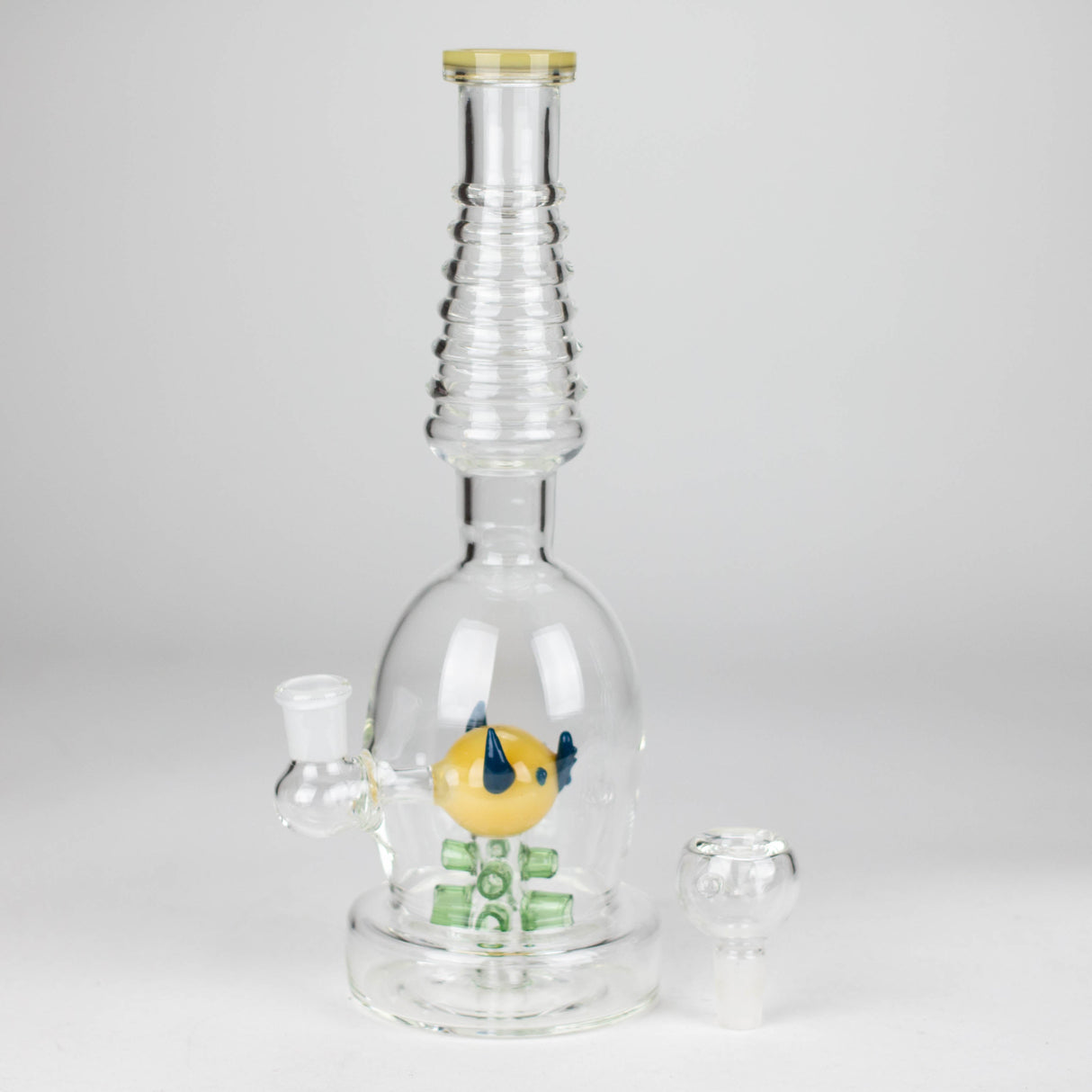 12" Fancy glass water bong Glass Bong Bongzie Smokes