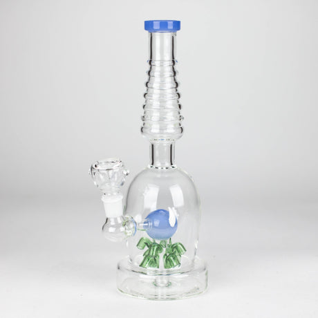 12" Fancy glass water bong Glass Bong Bongzie Smokes Blue
