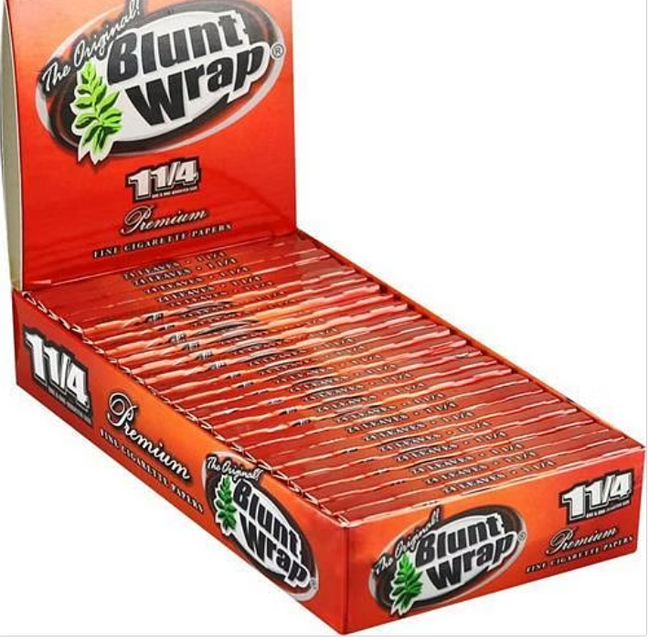 Blunts Wrap | Orange Ultra Fine 1 1/4 1 - 1/4" Size NIBO Distribution