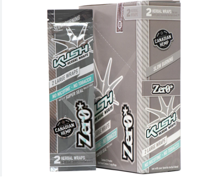 KUSH® | Hemp Wrap 2pk 25/box Leaf Wrap LEHIGH WHOLESALE