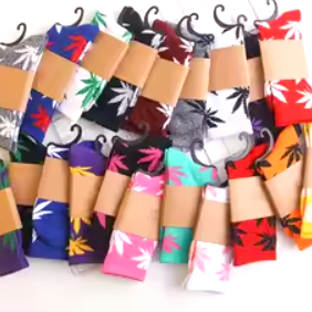 HEMP design SOCKS (One Size Fits Most) -Assorted Footwear NIBO Distribution