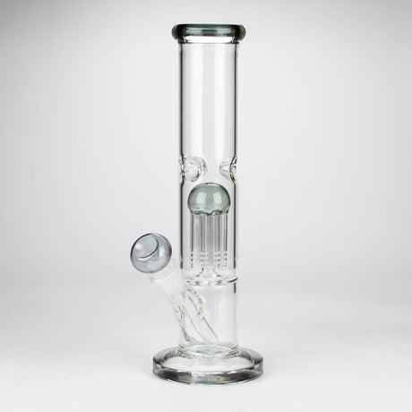 12" glass bong with tree arm percolator Glass Bong Bongzie Smokes Grey