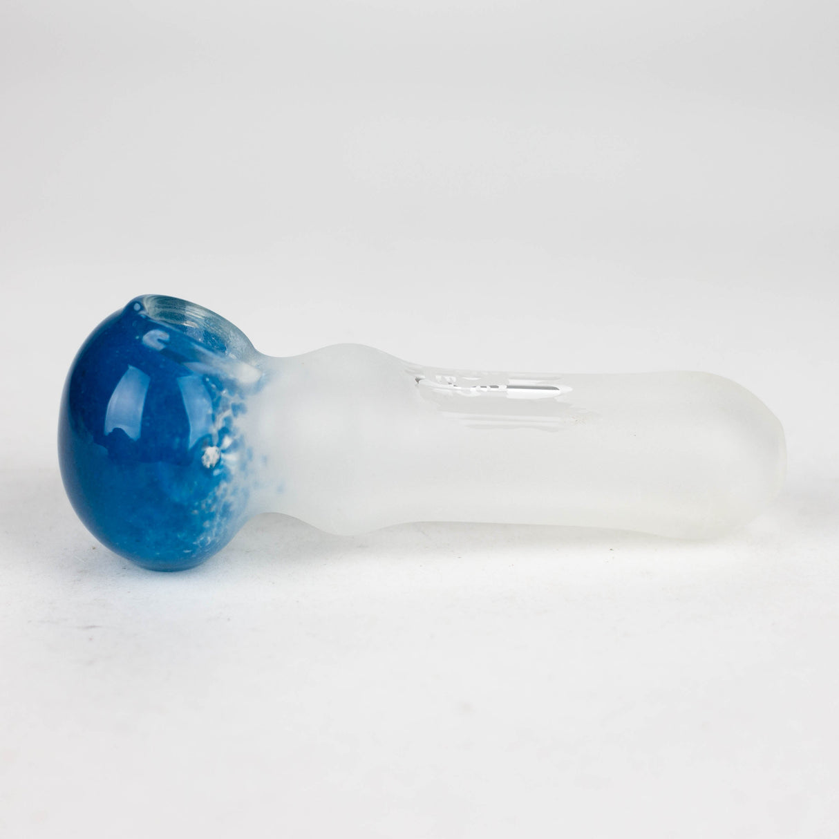 4" Frost soft glass hand pipe Pack of 2 Glass Pipe Bongzie Smokes