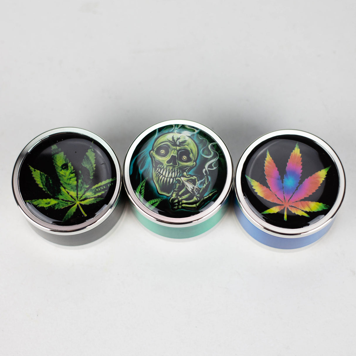 42MM 4-Piece Metal Grinder Box of 12 Display Pack Canadian Distributor
