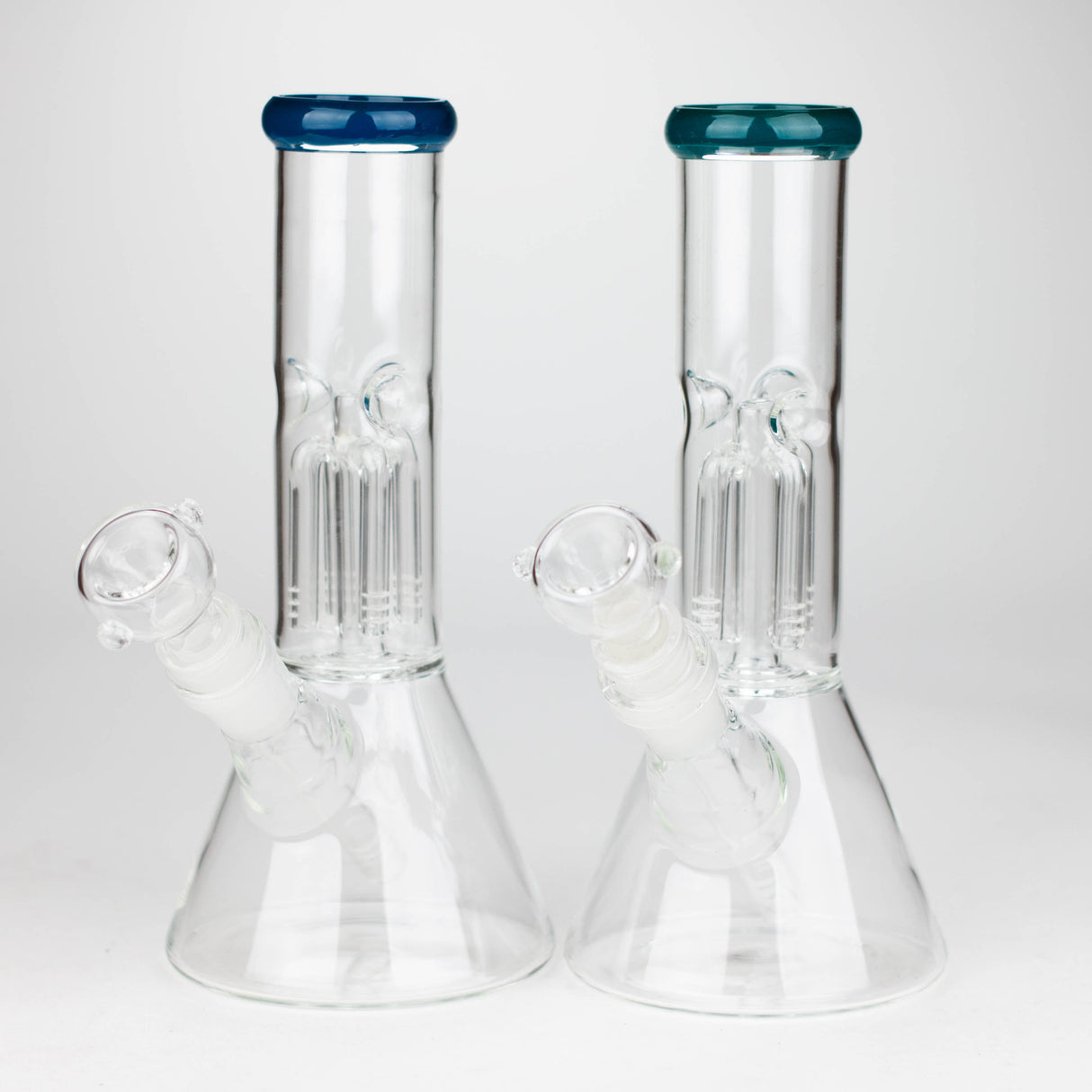 8" Beaker Bong with Perculator Glass Bong Bongzie Smokes