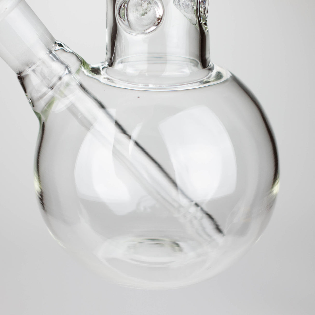 9" Round base glass bong Glass Bong Bongzie Smokes