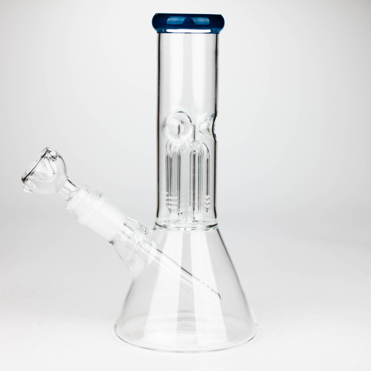 8" Beaker Bong with Perculator Glass Bong Bongzie Smokes