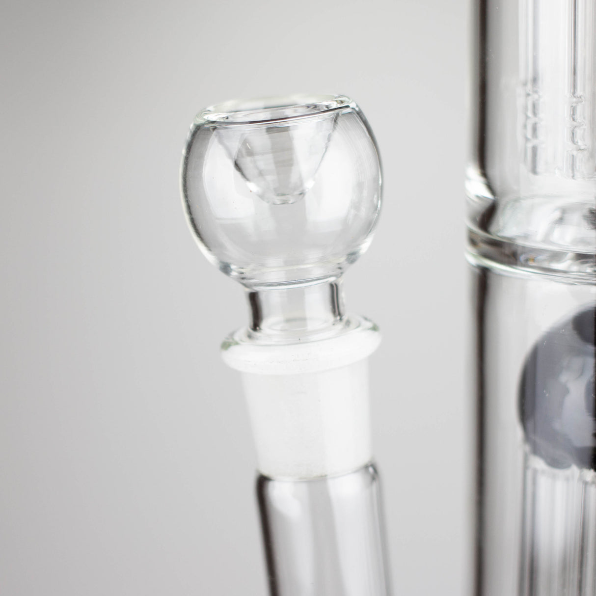 16" Color accented double percolator glass bong Glass Bong Bongzie Smokes