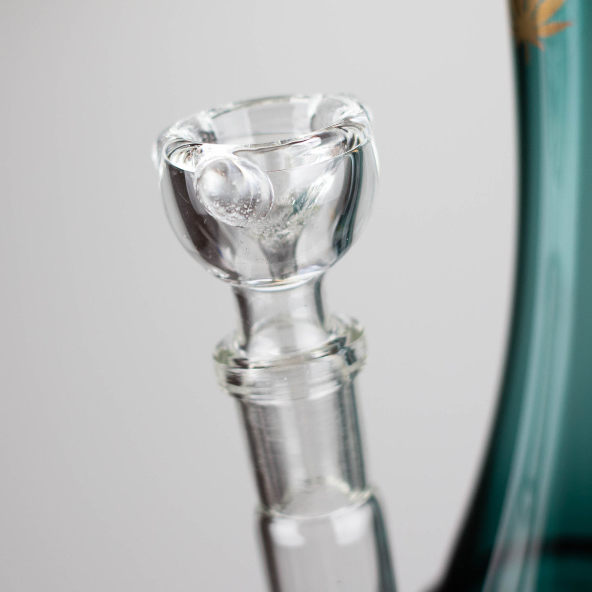 10" Color tube glass bong with eye Glass Bong Bongzie Smokes