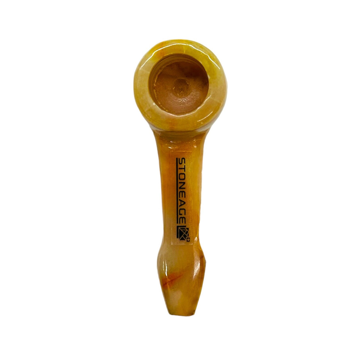 StoneAge | 4" Handmade Tobacco Smoking Pipe – Model: Fish, Includes Gift Box Quartz · Stone Pipe NicePrice