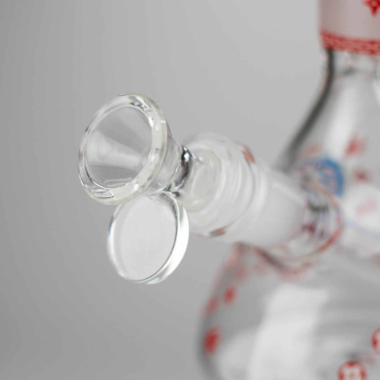 Z10" Glow in the dark Glass Bong With RM Design Glass Bong 777 Smoke