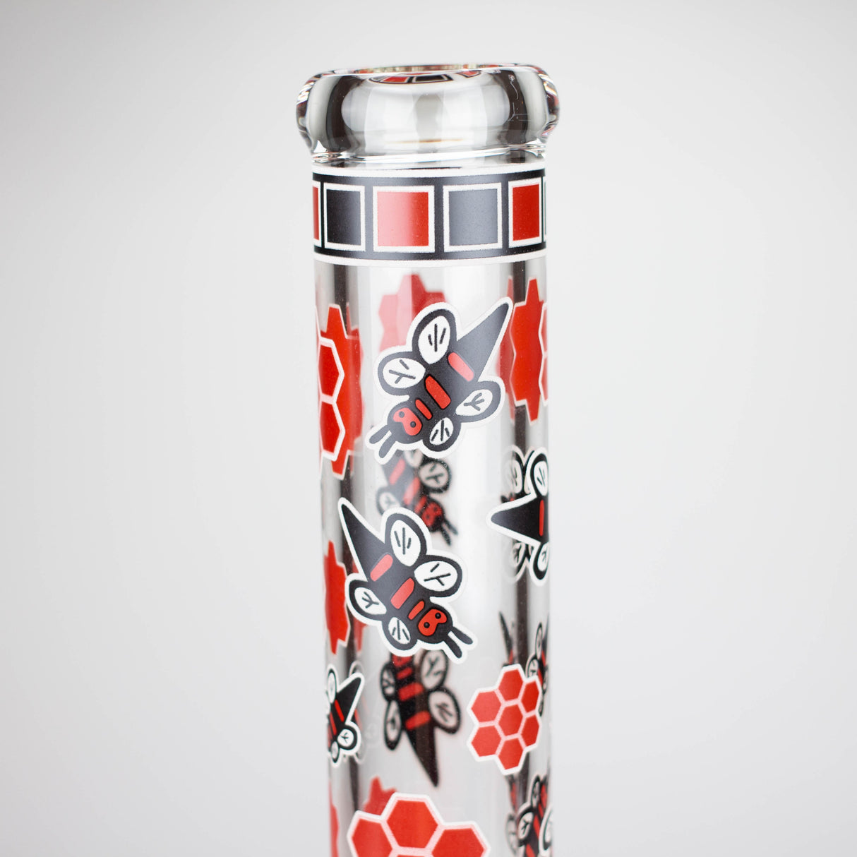 14" 7mm Honey Design Beaker Glass Bong Super Supplys Inc