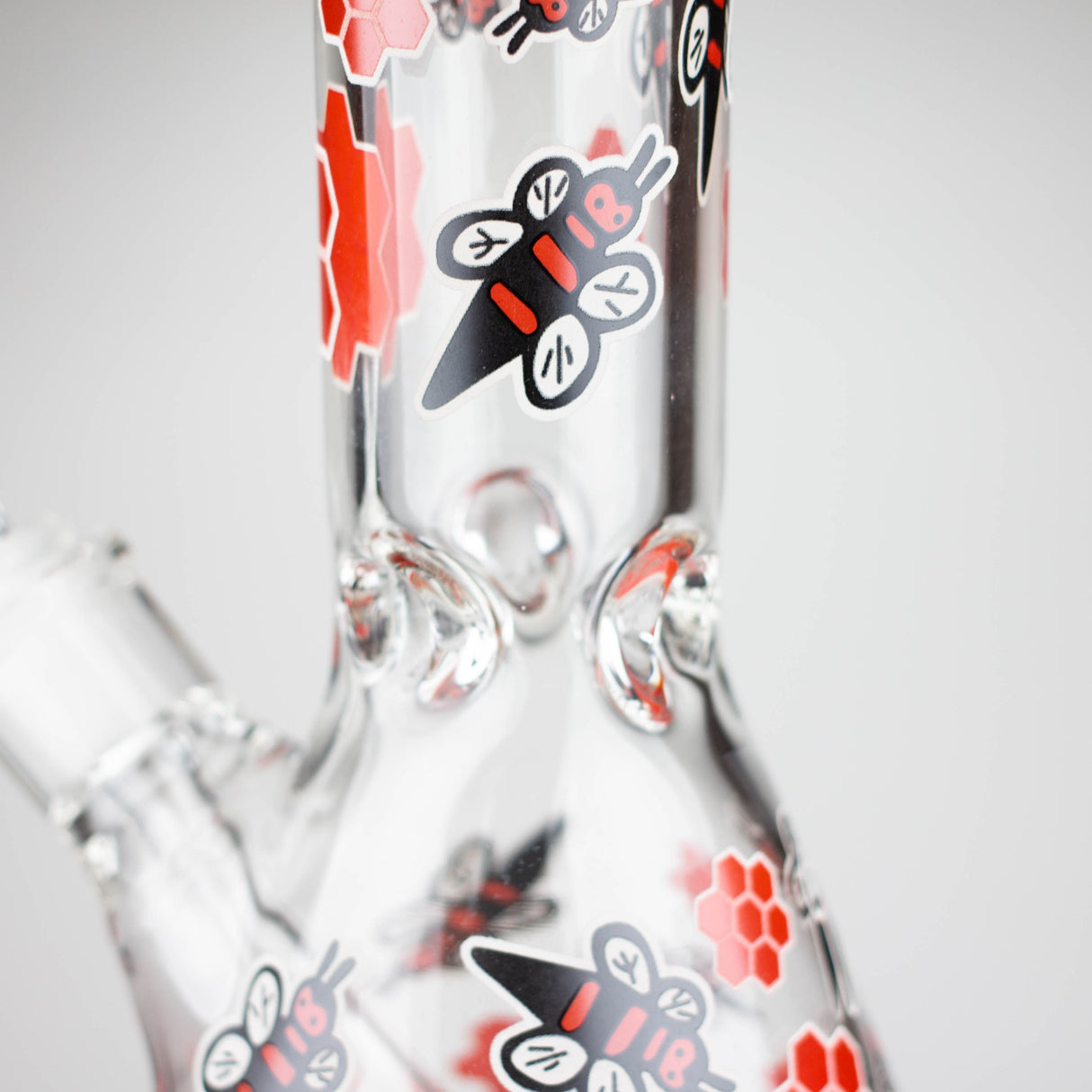 14" 7mm Honey Design Beaker Glass Bong Super Supplys Inc