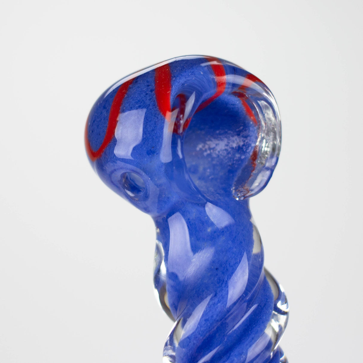 4" Twist glass hand pipe pack of 2 Glass Pipe Bongzie Smokes