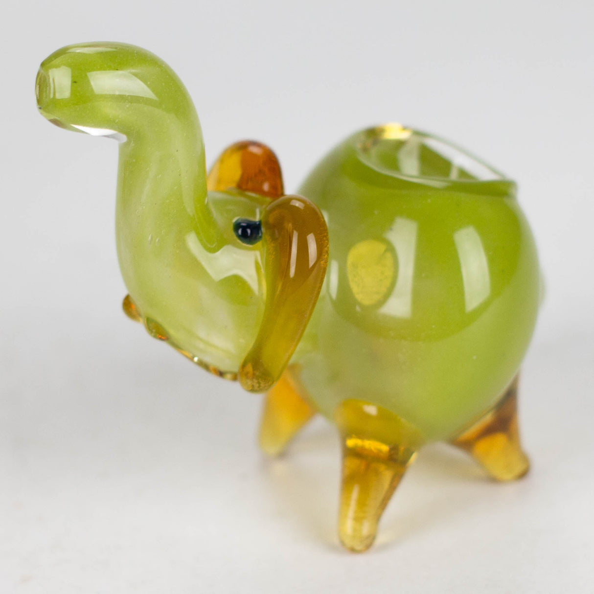3" Elephant glass hand pipe Glass Pipe Bongzie Smokes