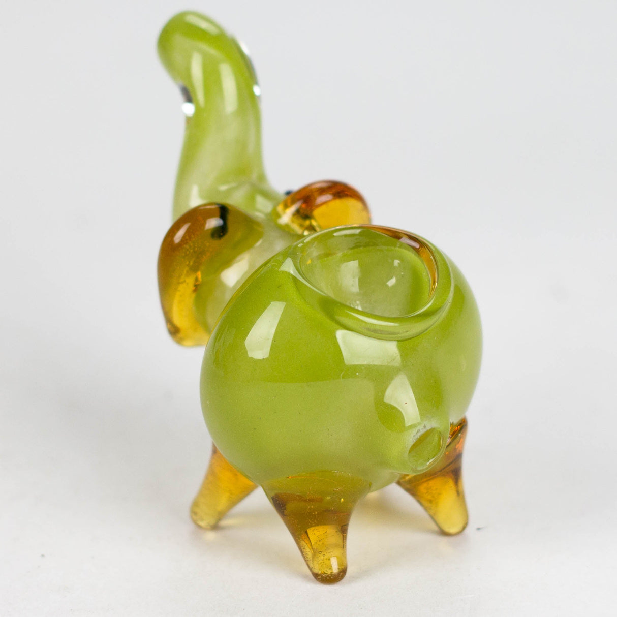 3" Elephant glass hand pipe Glass Pipe Bongzie Smokes