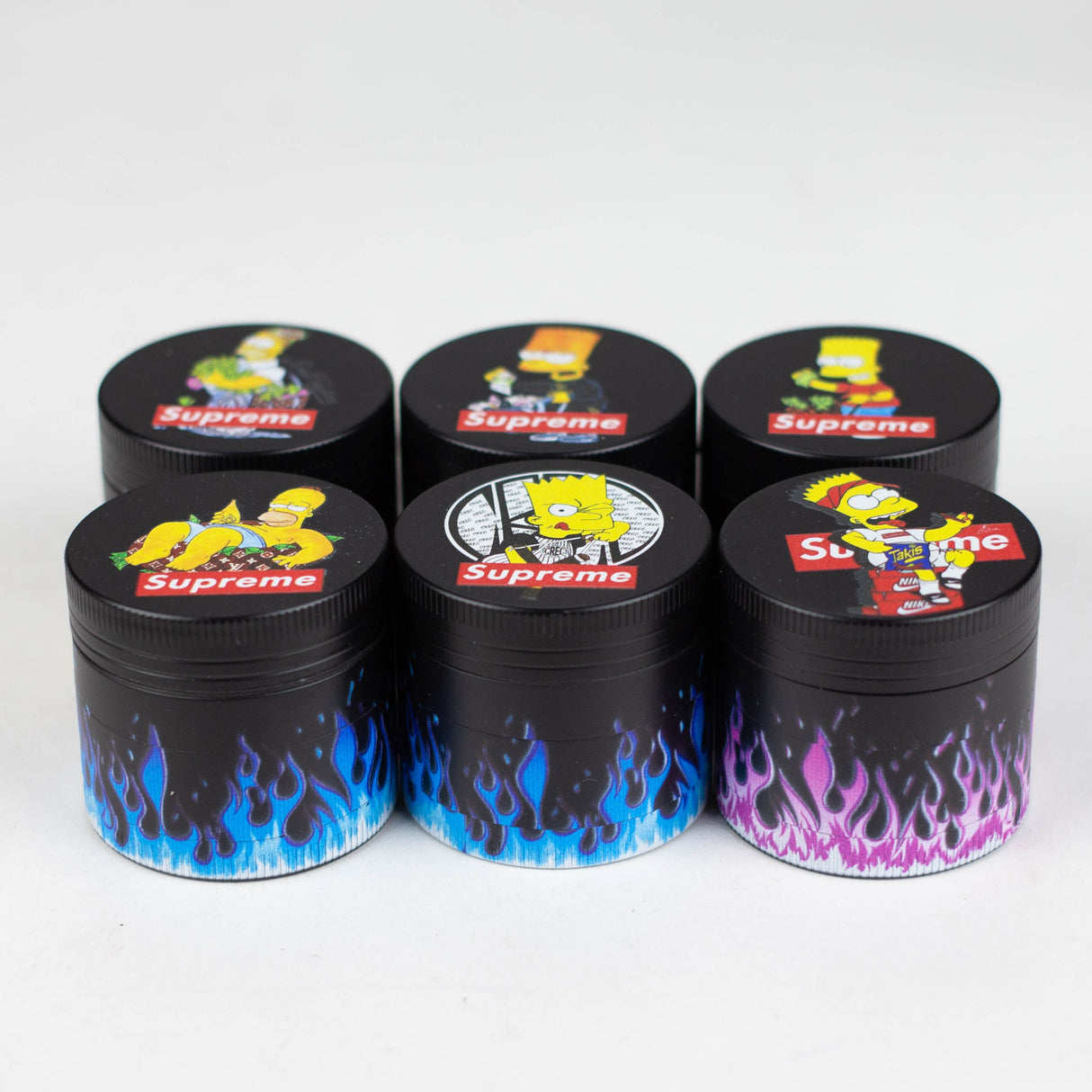 Cartoon Design Grinder Box of 12 Display Pack Super Supplys Inc