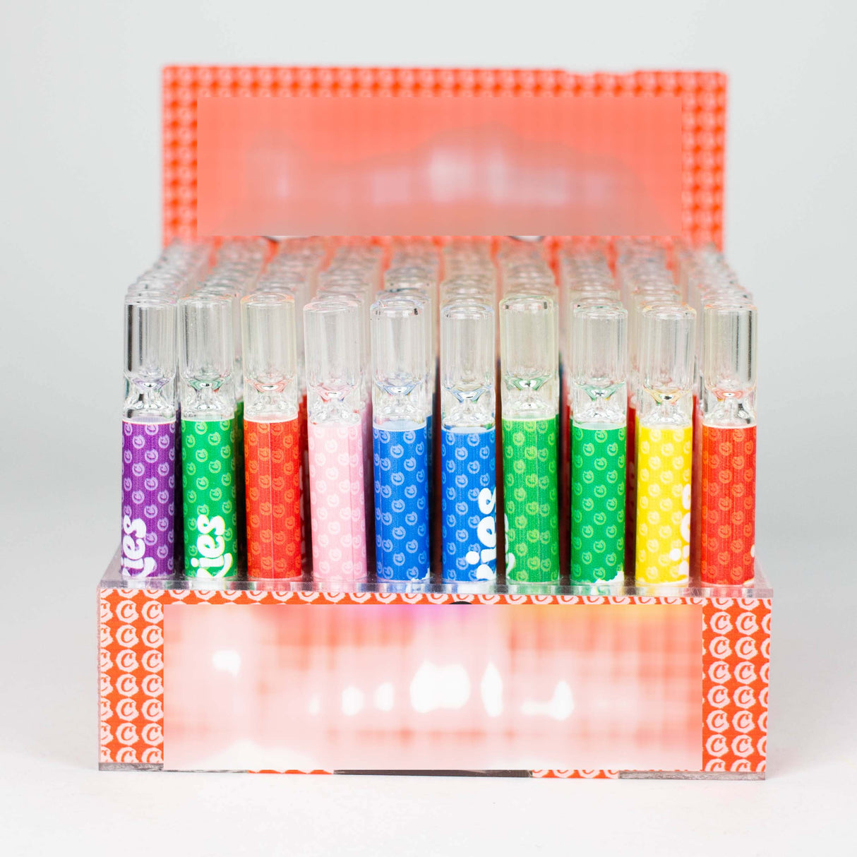 4" Color straight One Hitter Box of 100 One Hitter Super Supplys Inc