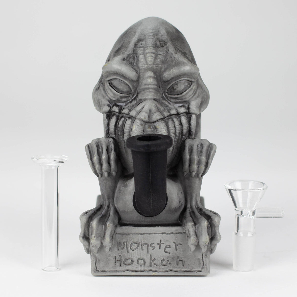 7.5"Vinyl Monster water pipe Resin · Silicone · Plastic Bong YHS Smoke