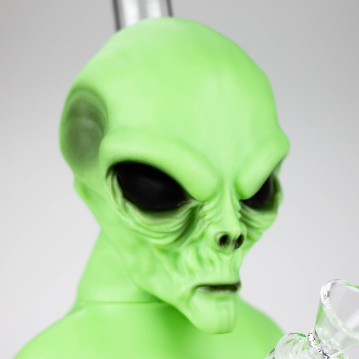 13" Vinyl alien water pipe Resin · Silicone · Plastic Bong YHS Smoke