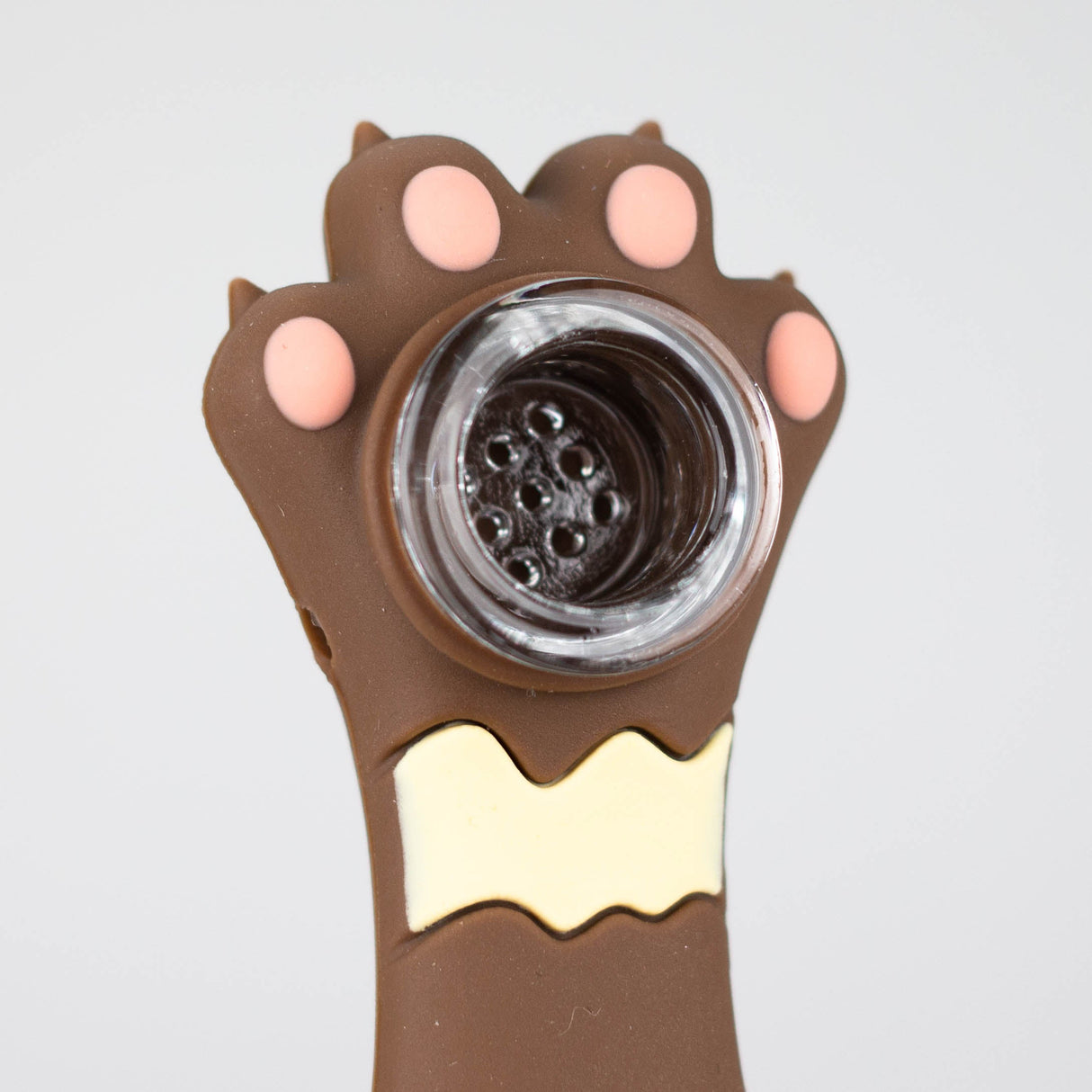 3.2" Silicone cat paw hand pipe Silicone Pipe YHS Smoke