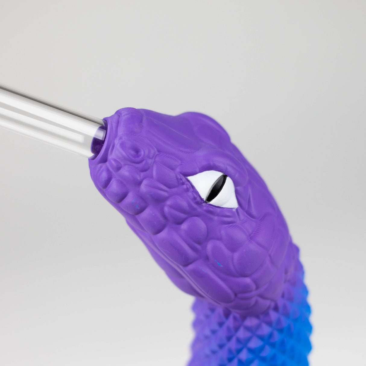 9.4" Vinyl viper water pipe Resin · Silicone · Plastic Bong YHS Smoke