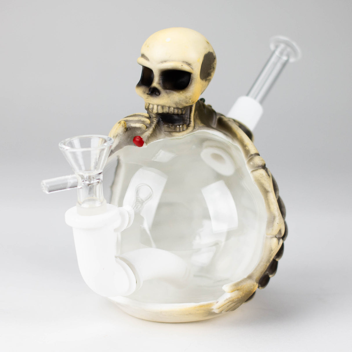 5.8" Resin Skull man Water pipe Resin · Silicone · Plastic Bong YHS Smoke