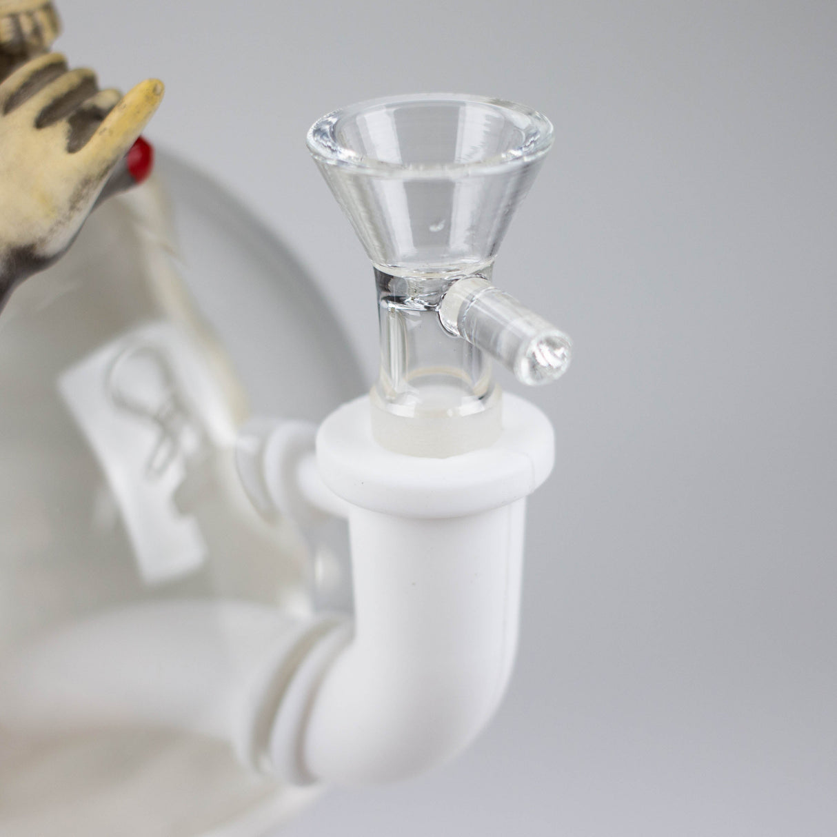 5.8" Resin Skull man Water pipe Resin · Silicone · Plastic Bong YHS Smoke