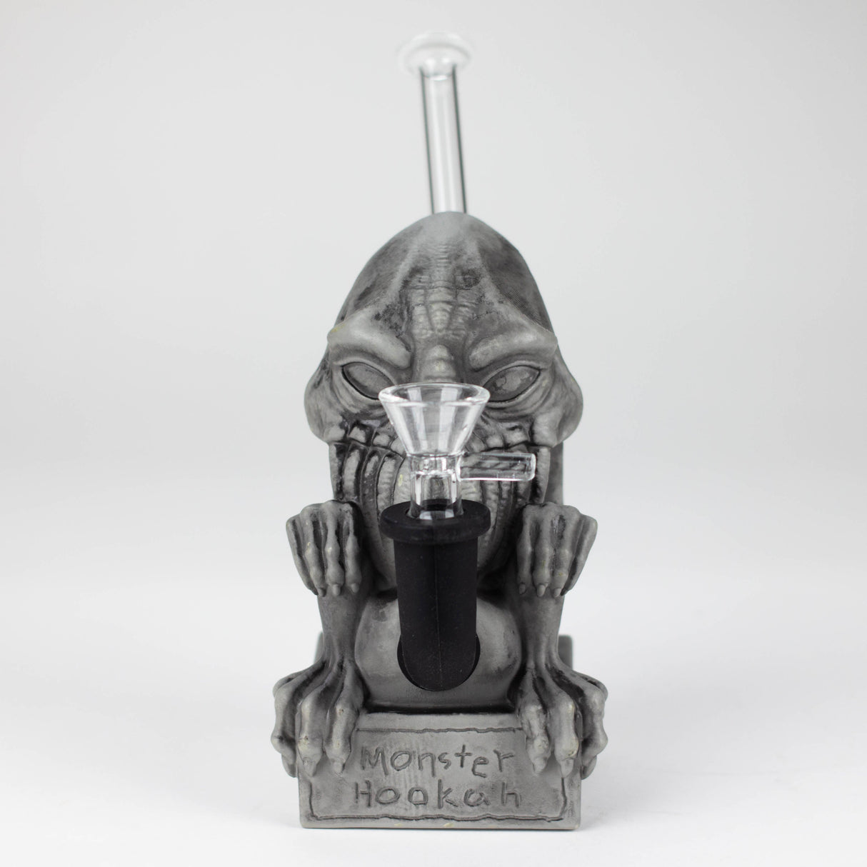 7.5"Vinyl Monster water pipe Resin · Silicone · Plastic Bong YHS Smoke