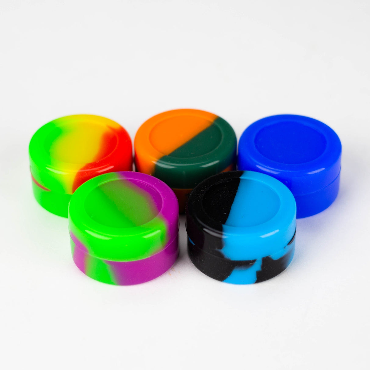 3 ML Silicone Wax Container Jar of 100 Jar Super Supplys Inc