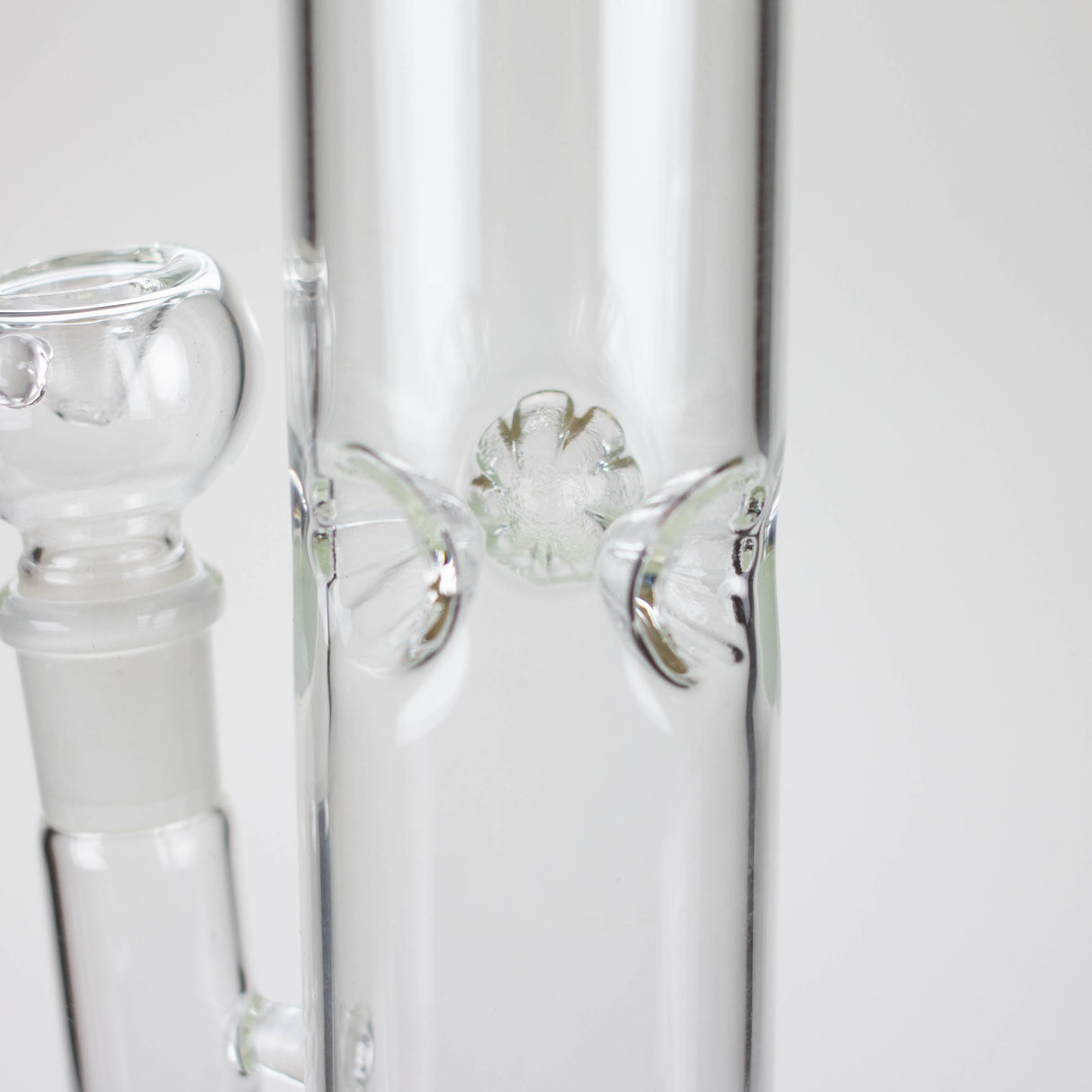 16" straight glass tube water bong Glass Bong Bongzie Smokes