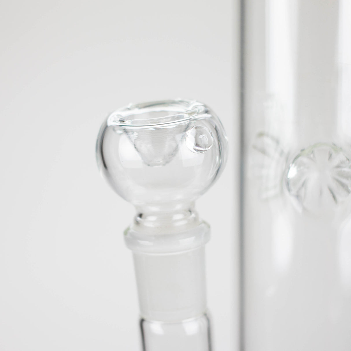 16" straight glass tube water bong Glass Bong Bongzie Smokes