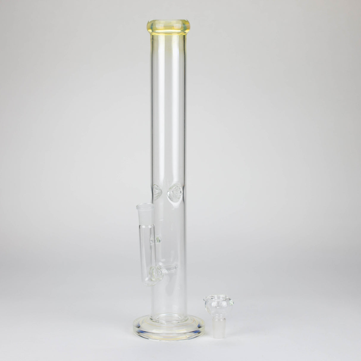 16" straight glass tube water bong Glass Bong Bongzie Smokes